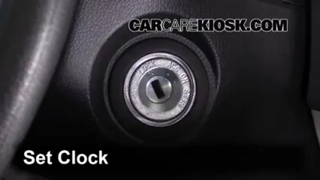 2016 Hyundai Sonata Eco 1.6L 4 Cyl. Turbo Reloj Fijar hora de reloj